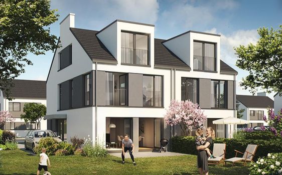 Ludgerweg - Neubau von 17 Doppelhaushälften und 3 Einfamilienhäuser