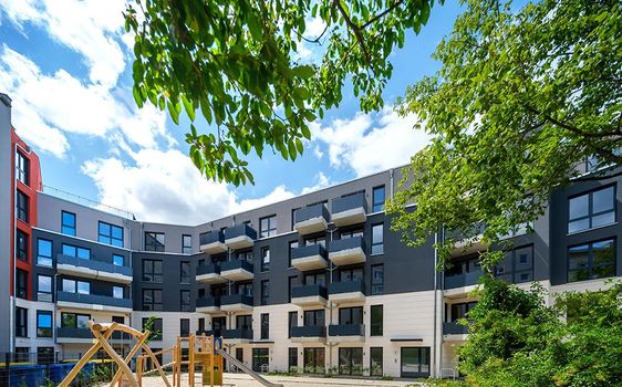 Backyard-Schönes.Neues.Wedding - Neubau von 91 Eigentumswohnungen