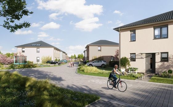 Wohnen im Ritterschlag - Neubau von 123 Doppelhaushälften und Einfamilienhäusern Wohnen im Ritterschlag - Neubau von 123 Doppelhaushälften und Einfamilienhäusern