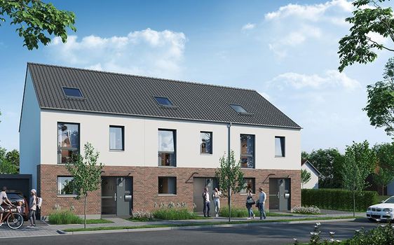 Am Glessener Feld - VISTA Häuser - Neubau von 12 Doppelhaushälften und 35 Reihenhäusern