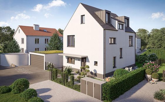 ROTKÄPPCHEN - 2 new build detcahed houses - Germering