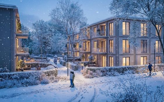 Münchner Höfe - Neubau von 54 Eigentumswohnungen