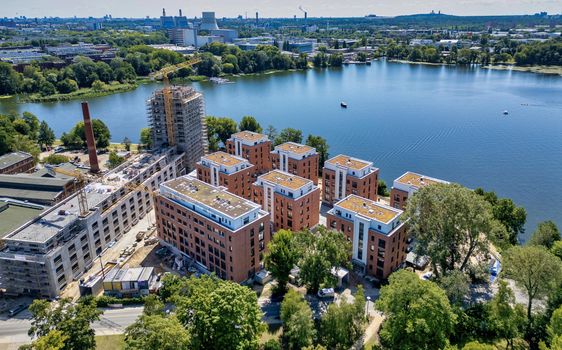 Inselquartier Eiswerder - Neubau von 98 Eigentumswohnungen