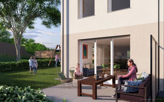 Strangen Erweiterung - Neubau von 19 Reihenhäusern