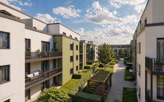 Römerquartier 4 - Neubau von 87 Eigentumswohnungen - Langen in Hessen