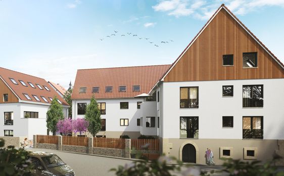 Zum Schlosshof - Neubau von 17 Eigentumswohnungen - Korntal-Münchingen