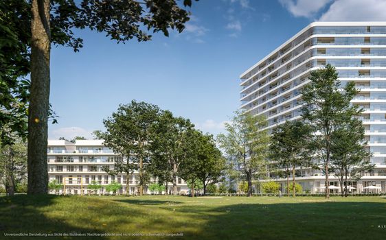 ALEXISQUARTIER-Tower - Neubau von 101 Eigentumswohnungen - München