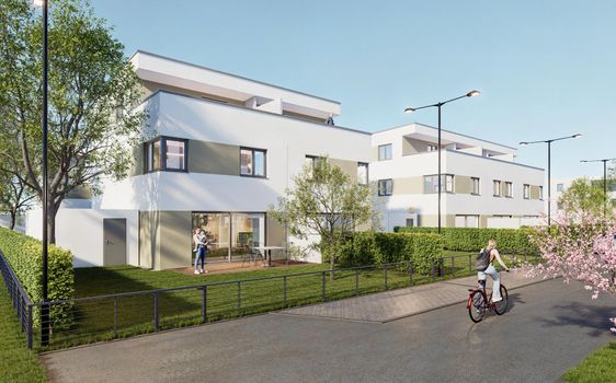 Langweid Village - 4. BA - Neubau von 9 Reihenhäusern und 6 Doppelhaushälften - Langweid am Lech