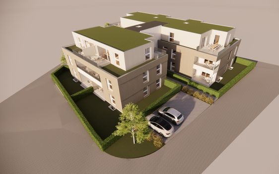 Hinter dem Kirchhof - Neubau von 15 Eigentumswohnungen