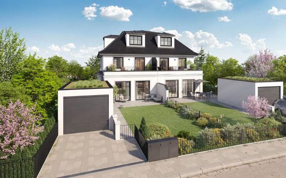 HM14 - Halmstraße 14 - Neubau einer Doppelhaushälfte