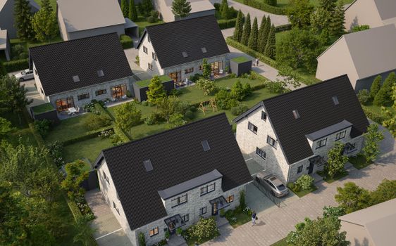 Green Living Neuenkirchen - Neubau von 6 Doppelhaushälften