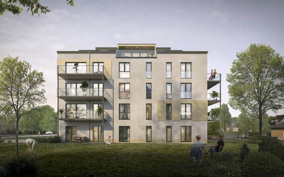 Oststraße 10c - Neubau von 13 Eigentumswohnungen