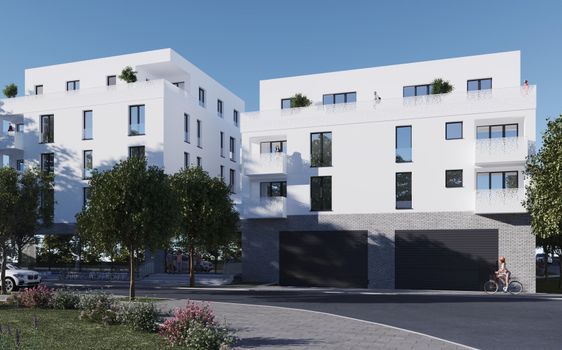 Schlossallee - Neubau von 32 Eigentumswohnungen