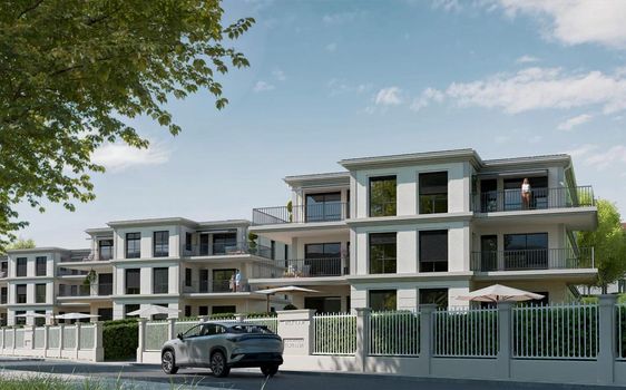Parkvillen Elsteraue - Neubau von 18 Eigentumswohnungen