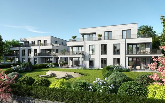 Sophienpark Villen - Neubau von 10 Eigentumswohnungen