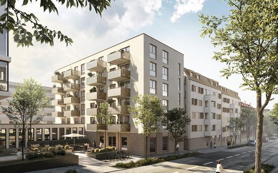 Zollern12 - Neubau von 43 Eigentumswohnungen und einer Gewerbeeinheit
