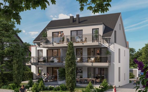 STADTVILLA AM DICKMANN PARK - Neubau von 5 Eigentumswohnungen