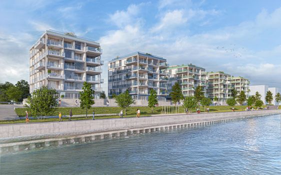 RHEINWIESEN living - Neubau von 78 Eigentumswohnungen