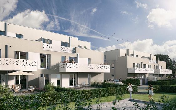 Bocholder Höfe - Leben am Mühlenbach - Neubau von 16 Eigentumswohnungen