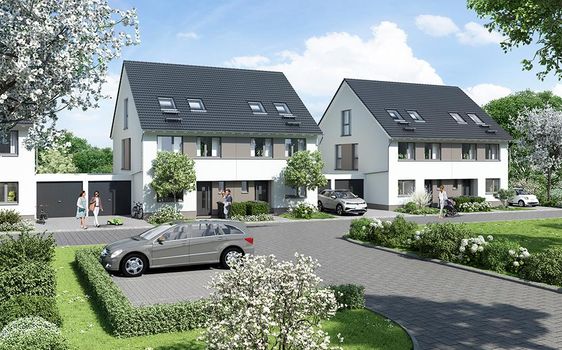 Pastor-Dörr-Ring - Neubau von 6 Doppelhaushälften
