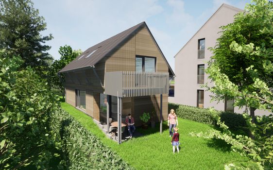 Hintere Straße - Neubau eines Einfamilienhauses