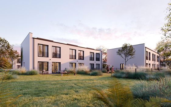 Henrietten Gärten - Neubau von 24 Reihenhäusern