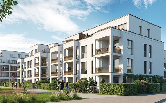 PANDION BASTIDE - Neubau von 65 Eigentumswohnungen - Asperg