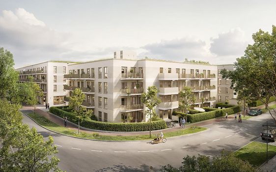 Heidegrün Halle - Neubau von 165 Eigentumswohnungen
