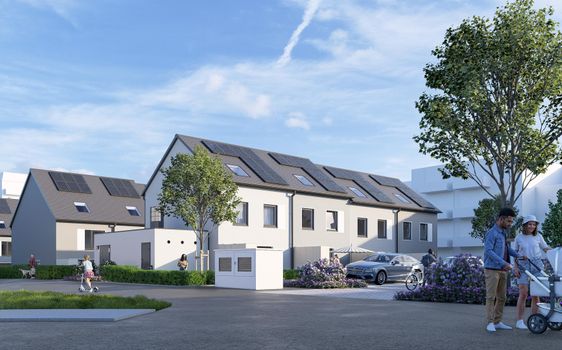 Wohnpark "Am Skandinavienkai" - Neubau von 14 Reihenhäusern