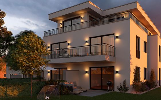 Villa Klothilde - 4 new build condominiums - Berlin