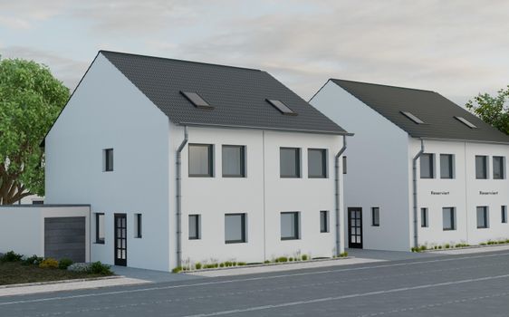 Gertrudisplatz 6a-d - Neubau von 4 Doppelhaushälften - Recklinghausen