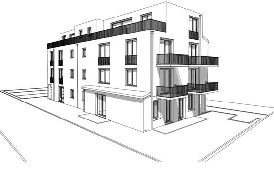 KRON247 – KfW40 QNG - Neubau von 14 Eigentumswohnungen - Kiel