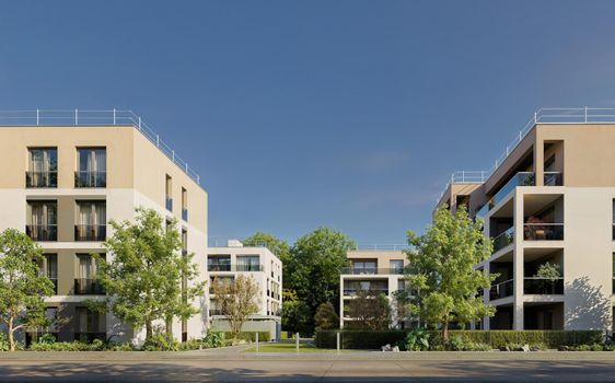 Quartier Thaerstraße 1-7 - Neubau von 30 Eigentumswohnungen - Wiesbaden