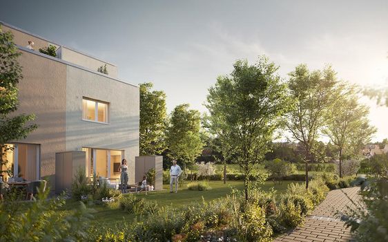 MUnique Gardens - München West - Neubau von 7 Reihenhäusern - München