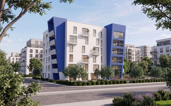 FOCUS - Neubau von 32 Eigentumswohnungen und 2 Gewerbeeinheiten - Wesseling