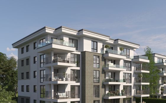 Wiesbaden, Carl-Bender-Straße 12 - Neubau von 15 Eigentumswohnungen - Wiesbaden