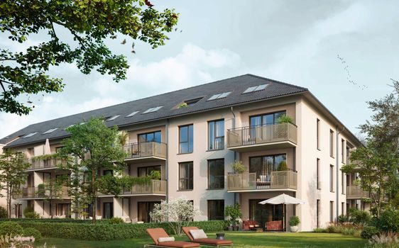 Living Park Aschheim 2 - Neubau von 42 Eigentumswohnungen - Aschheim