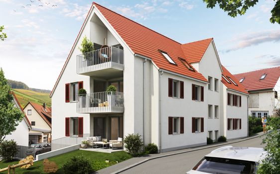 WEINBERGBLICK - Neubau von 8 Eigentumswohnungen - Weinstadt