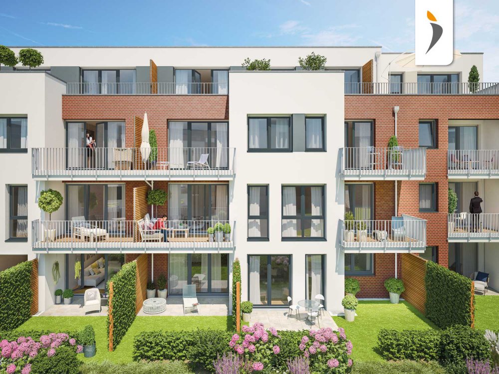Bilder Neubau Eigentumswohnungen Friedrich-Ebert-Straße Hamburg