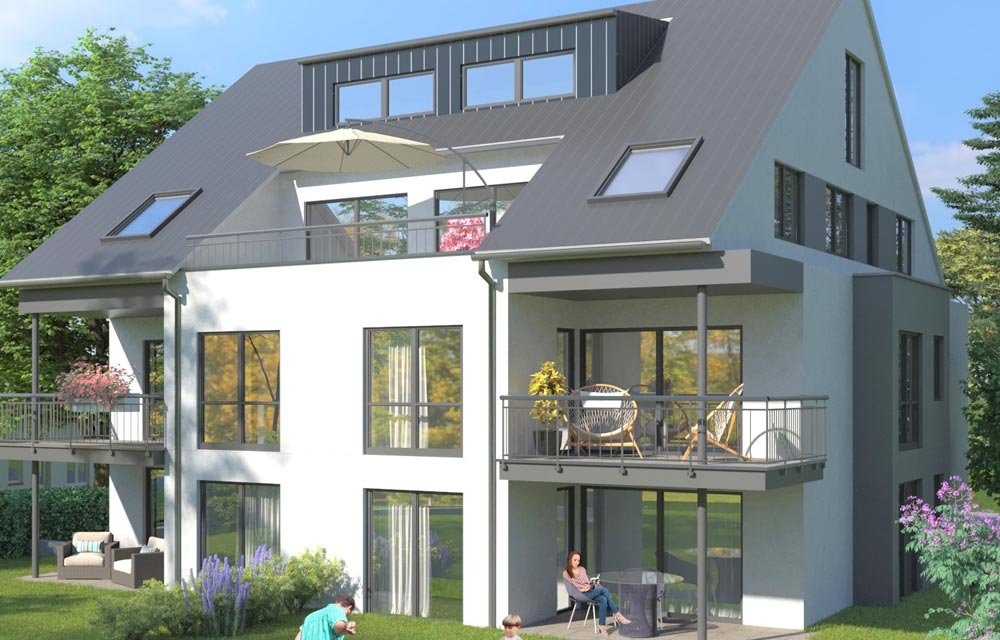 Bilder Neubau Eigentumswohnungen Erntedankeweg Stuttgart