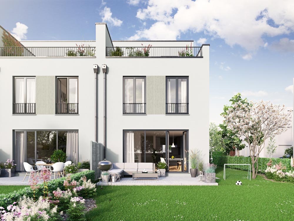 Bilder Neubau Häuser Nesselweg Berlin