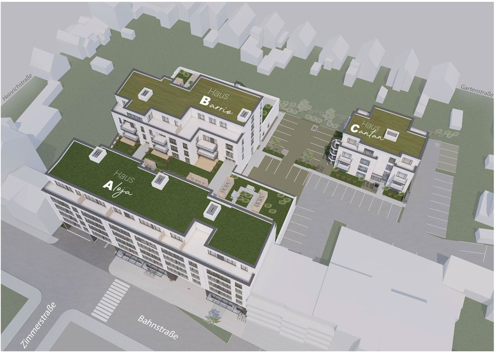 Bilder Neubau Eigentumswohnungen Bahnstraße Langen - Hessen