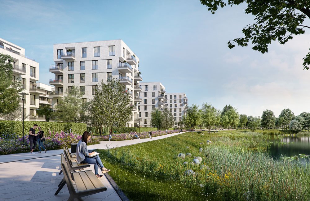 Bild Neubauprojekt PANDION ALBERTUSSEE, Düsseldorf