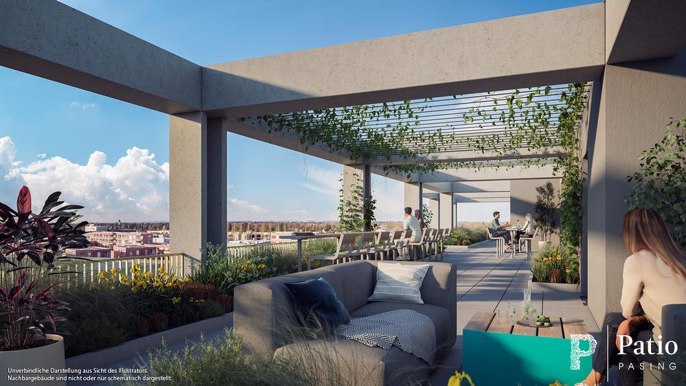 Bild Neubauprojekt Patio Pasing, München