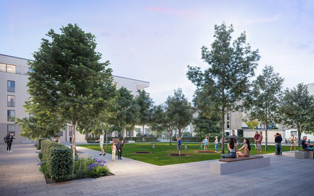 Bild Neubau Eigentumswohnungen La-Bienne-Weg Rottenburg am Neckar