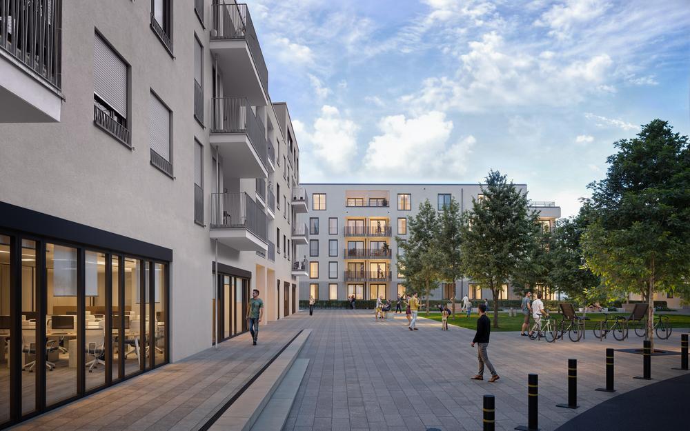 Bild Neubau Eigentumswohnungen La-Bienne-Weg Rottenburg am Neckar