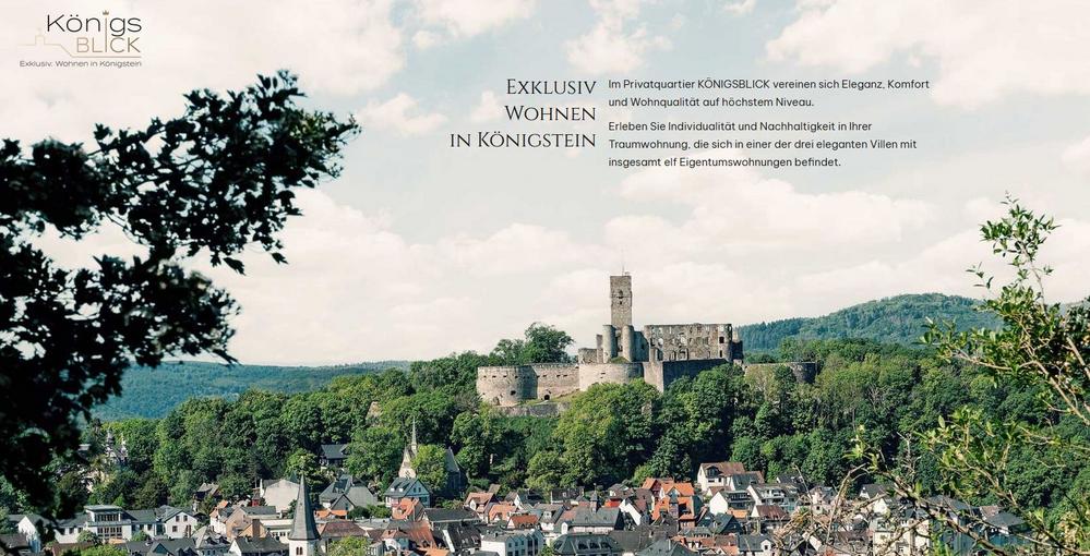 Bild Neubau Eigentumswohnungen Ölmühlweg Grüner Weg Königstein im Taunus