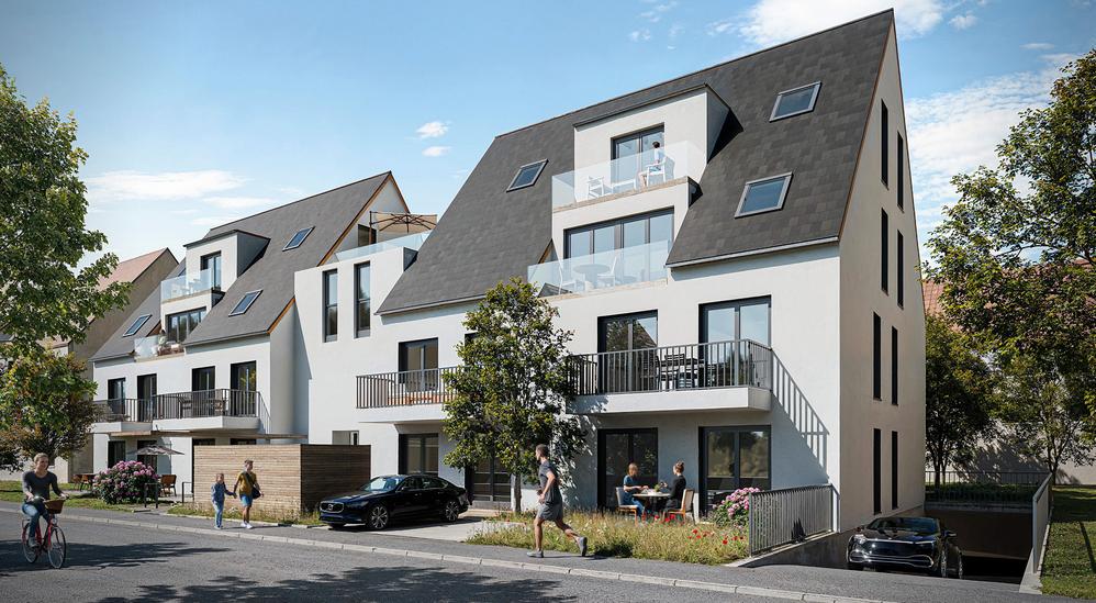 Bild Neubau Eigentumswohnungen Eberhardstraße Friedrichshafen Bild Neubau Eigentumswohnungen Eberhardstraße Friedrichshafen