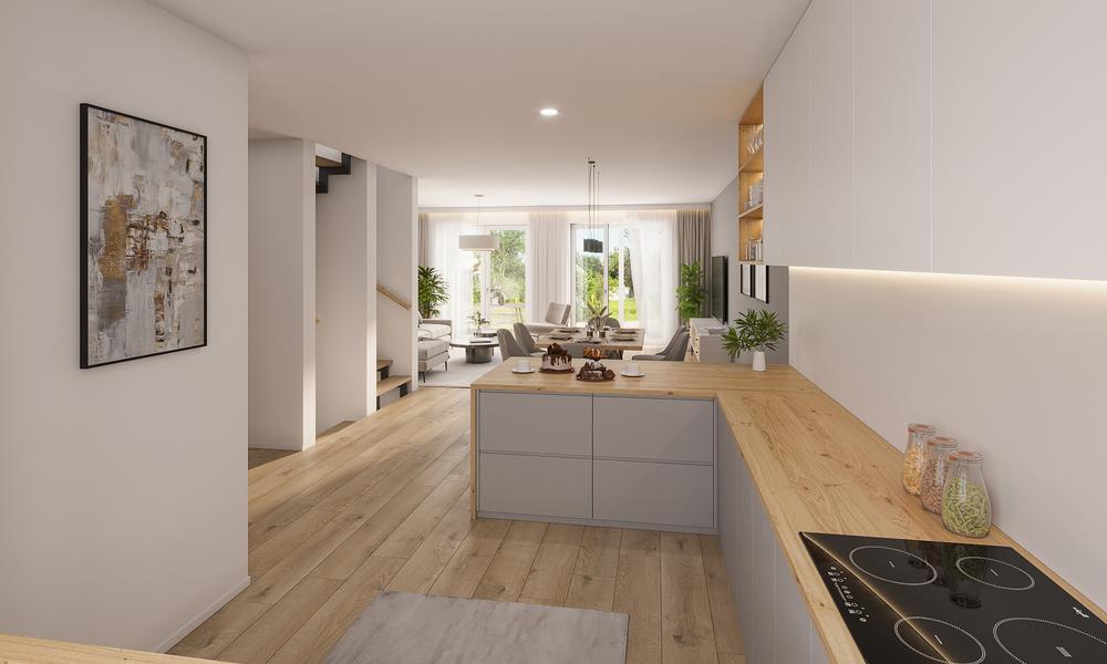 Bild Neubau Häuser Luisenstraße Bergheim