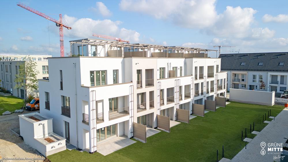 Bild Neubauprojekt Grüne Mitte Kirchheim – Westanger – Häuser